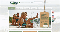 Desktop Screenshot of dorfhotel.com